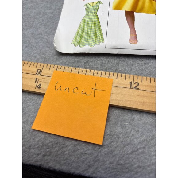 Butterick B4443 Dress Sewing Pattern Size 8 10 12 14 16 18 20 22 Uncut 2005 - Picture 5 of 5